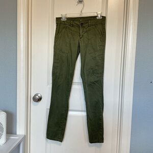 Jolt Juniors Army Green Mid-Rise Cargo Pants Size 3